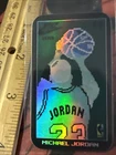 Nike 1985 Michael Jordan 8-Bit NBA Basketball Holographic Sports Tobacco Card
