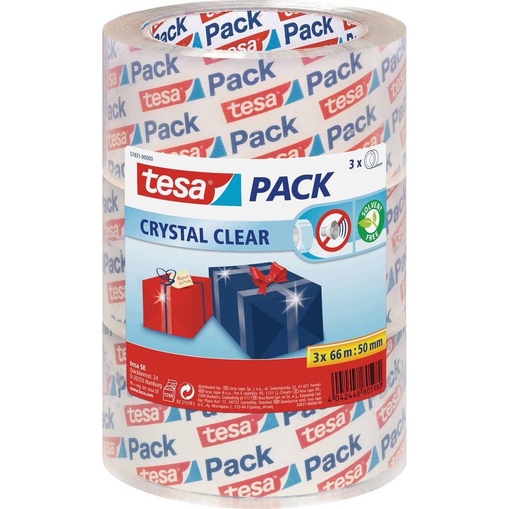 Ruban adhésif tesapack Ultra Strong tesa 57831 PVC premium 50mm x 66m