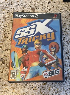 SSX Tricky (Sony PlayStation 2, 2001) PS2 Black Label Complete w/ Manual -Tested