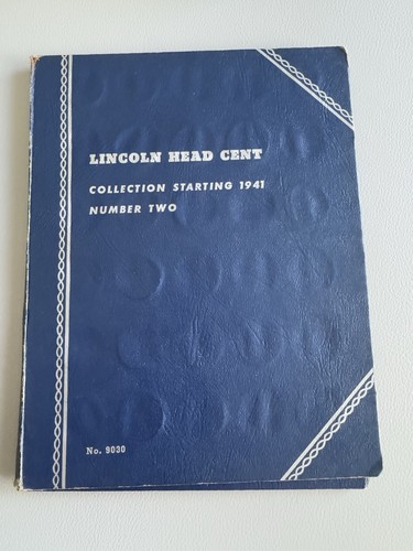 Lincoln Head Cent Book Number 2, 56 Coins Collection Starting 1941 STEEL PENNIES - Picture 4 of 5