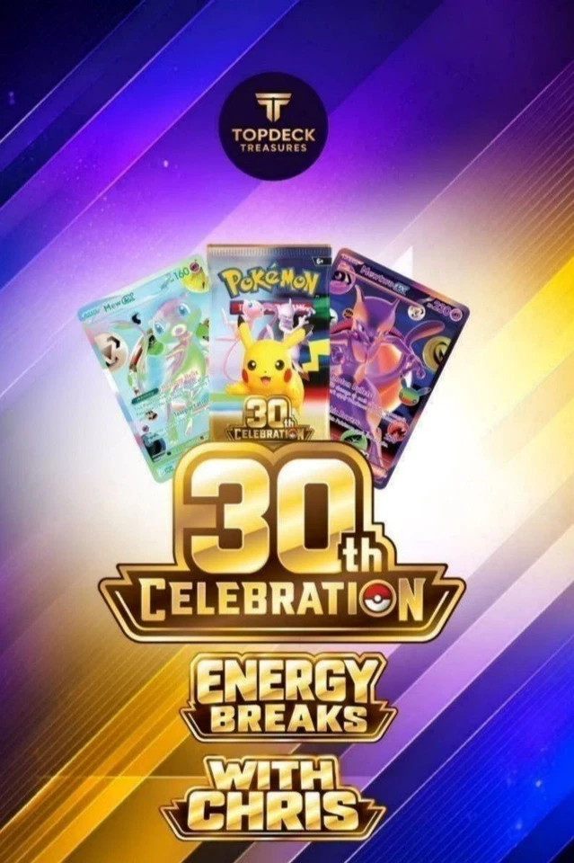 100 PACK 30TH ENERGY BREAKS!! / HUGE PRIZES/ SLABS&SEALED!