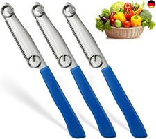 3 Stück Schnell Schneide Messer, 3-in-1-Multifunktions Obstmesser, 