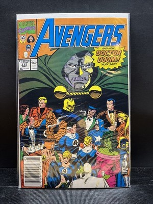 Avengers #332 Vol. 1 1991 Marvel Comics Comic Book