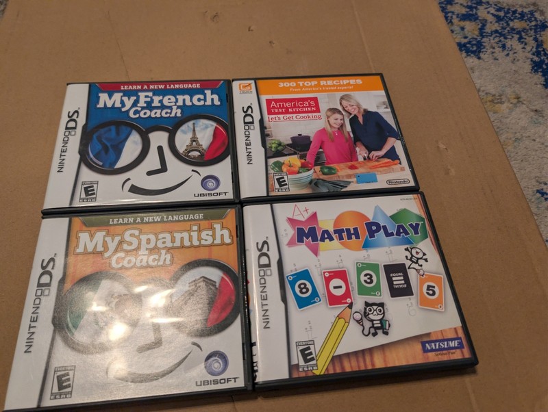 Nintendo DS Video Game Lot Cib