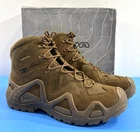 NIB 14 REG MEN'S LOWA ZEPHYR GTX MID TF BOOTS GORE-TEX COYOTE OP 310537