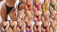 Victoria's Secret Classic BRAZILIAN BRIEF - Shine Strap SATIN lingerie