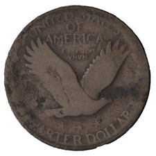 USA Standing Liberty Quarter Dollar – Silver Coin