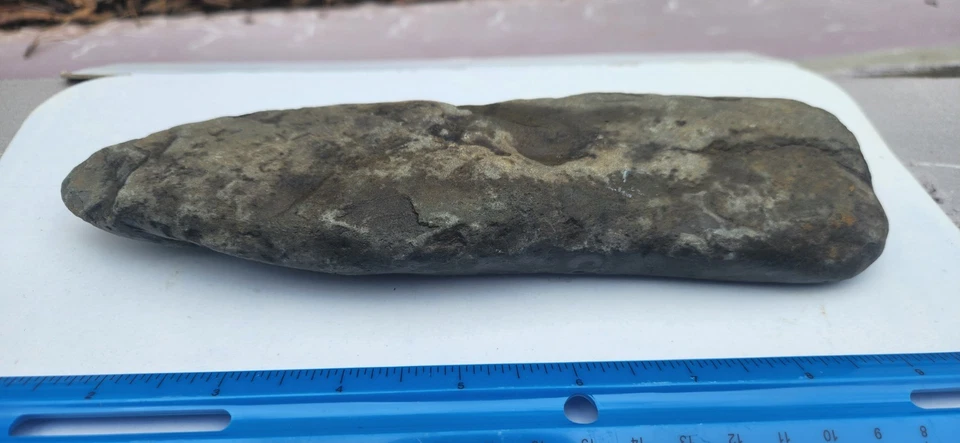 Hacha de hacha Tomahawk indio nativo americano herramienta de piedra 8,5" 1 lb 3 OZ de Pensilvania Foto 2 de 4