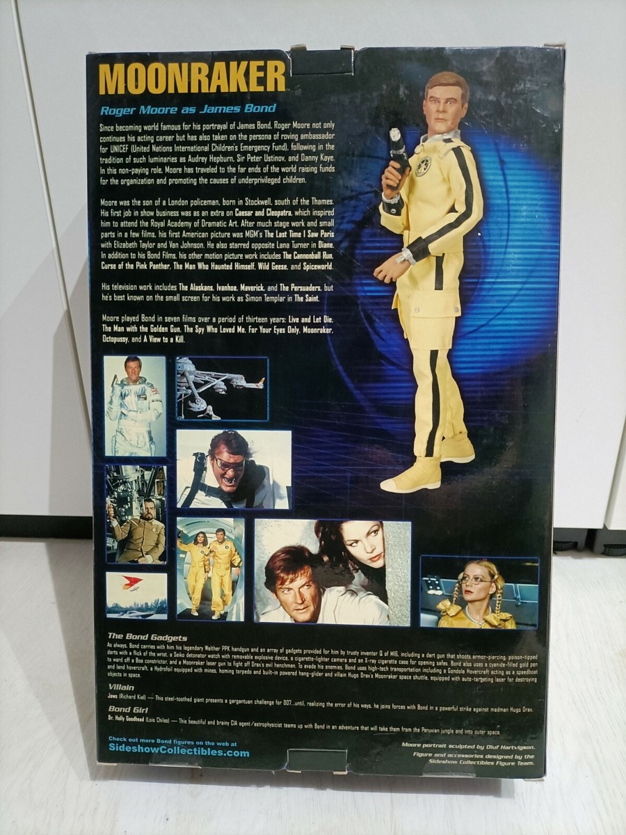 Sideshow ROGER MOORE as James Bond 007 MOONRAKER 1/6 scale