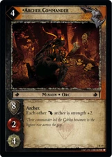 1x  Archer Commander - 2R49 Light Play Mines of Moria