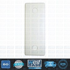 BG 836 WHITE ROUND EDGE Single Architrave Blank Plate 1 Gang Home Office DIY