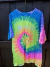 PIGGLY WIGGLY DYE TIE PIG LIFE T-SHIRT ADULT XL ALABAMA  DOUBLE SIDED