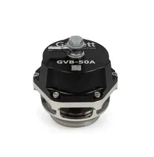 Garrett GVB‑50A 50 mm Billet Vent‑To‑Atmosphere Blow‑Off Valve, BOV -Black