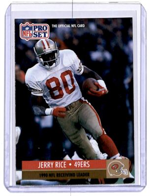 1991 Pro Set Jerry Rice San Francisco 49ers #11