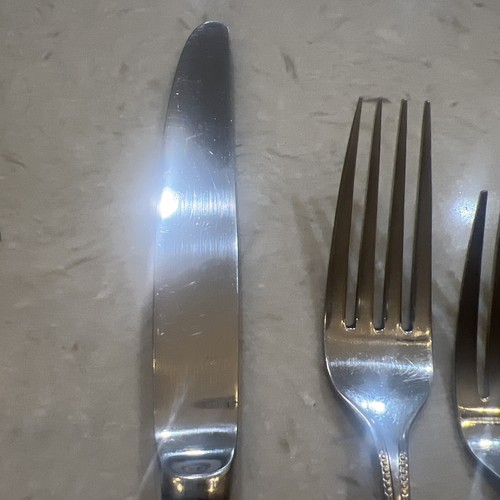 Yamazaki Victoria Gold Accent 5-Piece Place Setting, Service for 1, Stainless - Picture 9 of 18