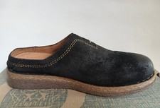 NIB Born Seana Women's Sz 8 Slip On Clogs Black Distressed Shoe