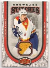 Stephen Weiss 06-07 Fleer Flair Showcase Stitches Game Used Jersey 2 colors