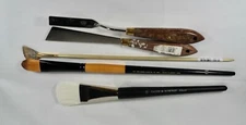 Artisan 1526 Filbert and 30 Daler Rowney Artists Painting Brushes Tools