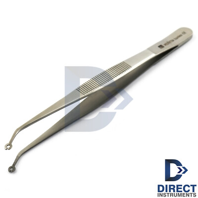 Swiss Jeweler Style Suture Removal Forceps #8 Smooth Fine Point