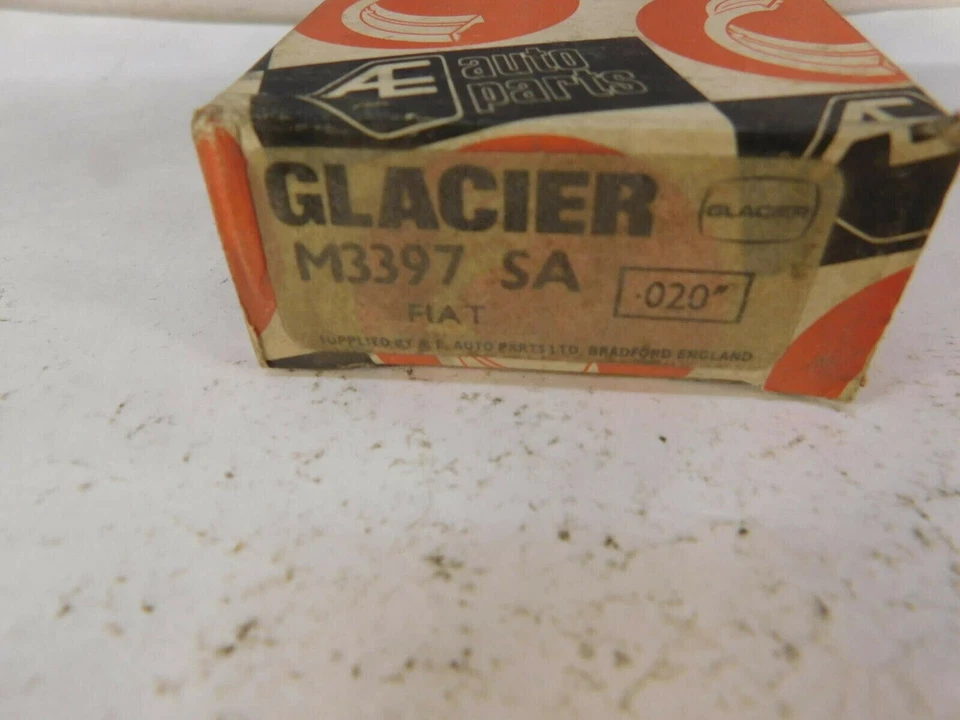 Rodamientos principales Fiat 850 817cc 843cc .020" sobredimensize Glacier M3397 1965-1969 Foto 3 de 3