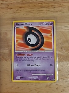 2007 Pokemon Diamond & Pearl Unown D #68 /130