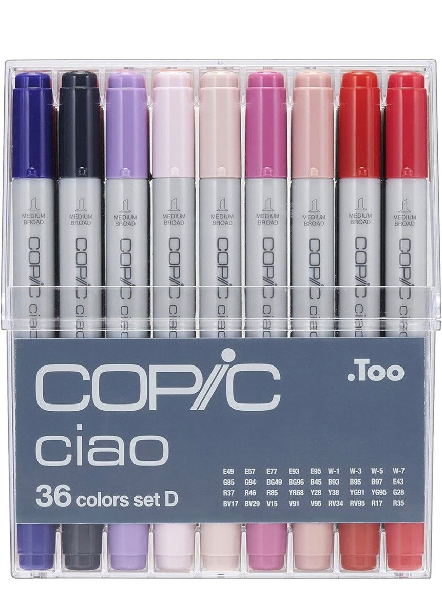 COPICciao 36Acolors +26色+liner10本セット COPICciao 36Acolors +26色+liner10本セット