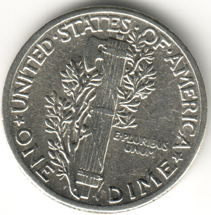 USA - 1943P - Mercury Dime - #916 | eBay