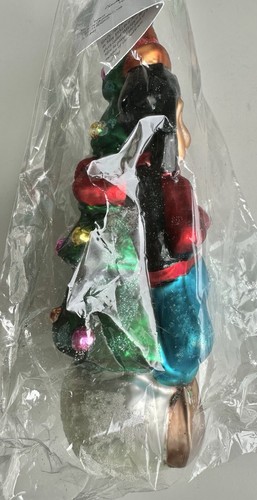 SELTEN VERSIEGELT 1997 Christopher Radko Disney Goofy Tree handbemalt Glas Ornament - Bild 5 von 16