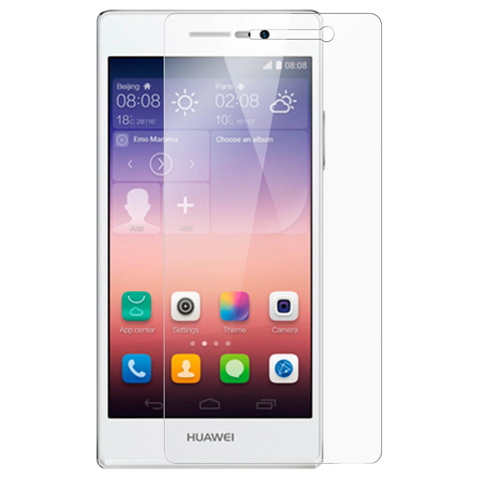 Teléfono Celular Anti-arañazos protectores de pantalla para Huawei P8