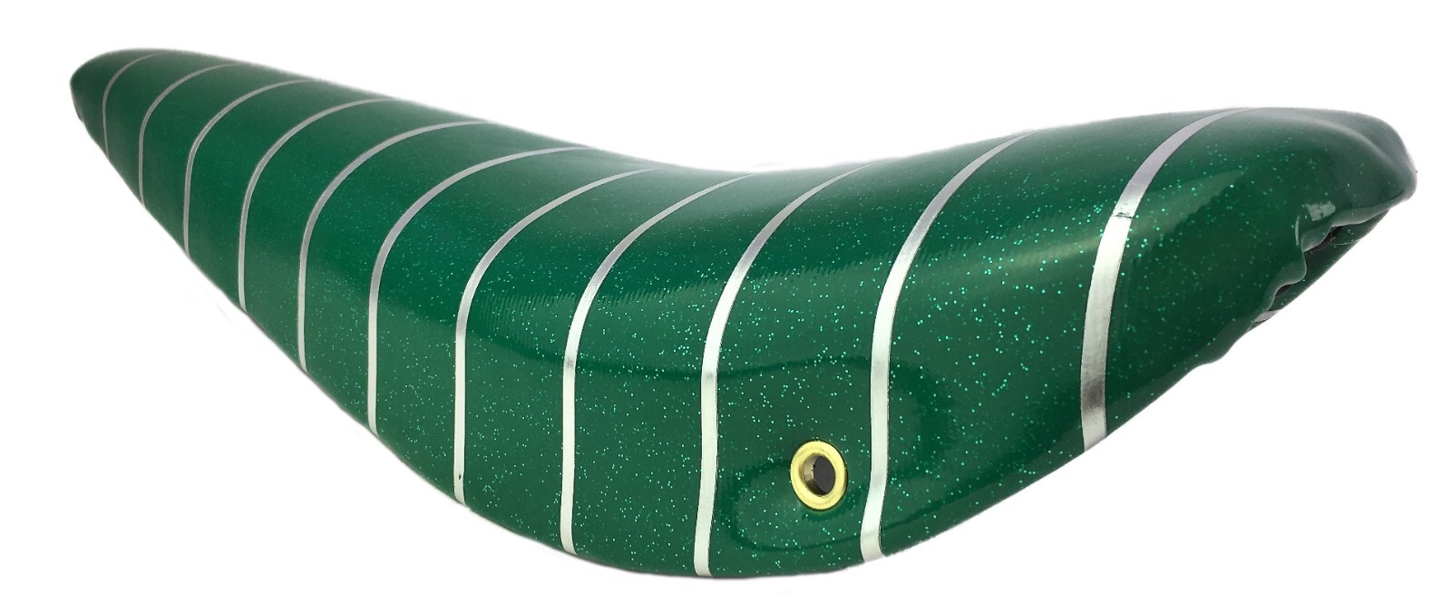 Selle Banane vélo Lowrider Sparkling Vert pour bicyclette custom chopper et customisation vintage