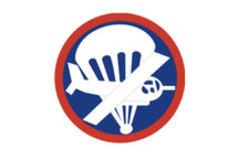12" airborne glider officer army bumper sticker decal usa made