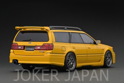 Ignition Model IG2887 1/18 Nissan STAGEA 260RS (WGNC34) Yellow JDM