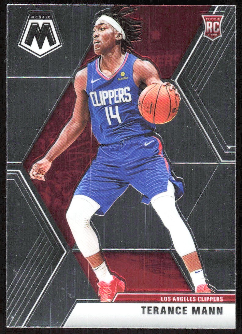 2019-20 4464A Panini Mosaic Terance Mann Rookie Los Angeles Clippers #246