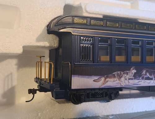 Hawthorne Village Silver Moon Express Gathering Coach Car 14-09137-007 - Picture 3 of 7