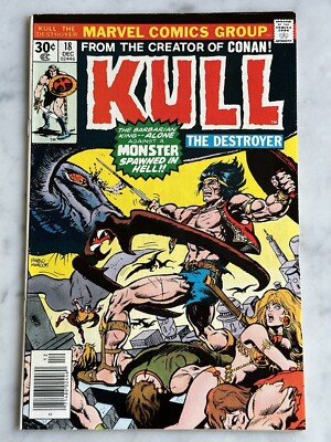Kull the Destroyer #18 F/VF 7.0 - Buy 5 for FREE Shipping! (Marvel, 1976)