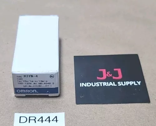 *BRAND NEW* Omron H3YN-4 Timer 1s/10s/1min/10min 100-120Vac 50/60Hz + Warranty!