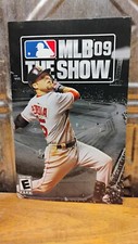 MLB 09 The SHOW Baseball PS2 PlayStation 2 Original Game Instruction Booklet
