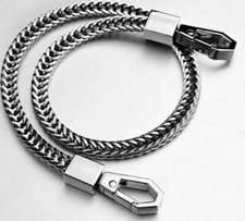 New Stainless Steel Silver Link Biker Trucker Punk Wallet Chain 16 " Long