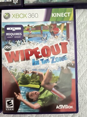 5 XBOX 360 Games : YOUR SHAPE,DANCE CENTRAL, WIPEOUT,ADVENTURES & VICTORIOUS