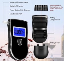 Alcohol Breathalyzer, High-Accuracy Alcohol Breath Tester