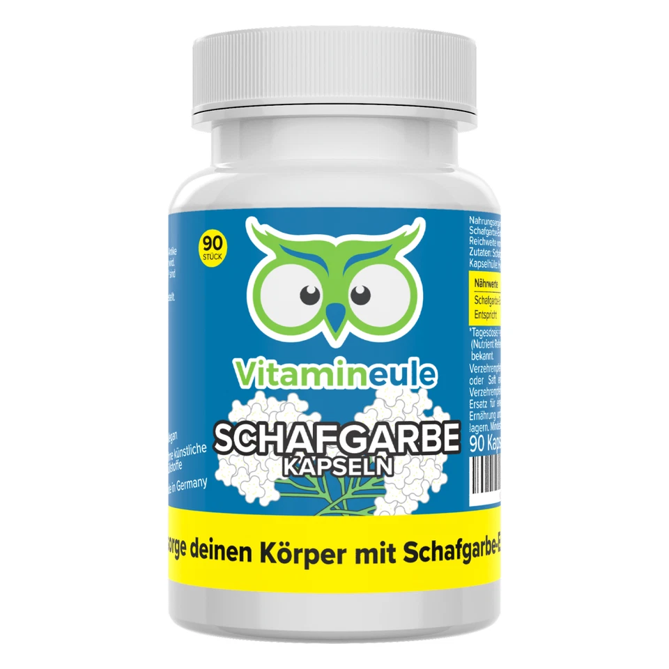 Schafgarbe Kapseln mit 300 mg Extrakt (10:1) - vegan - Vitamineule