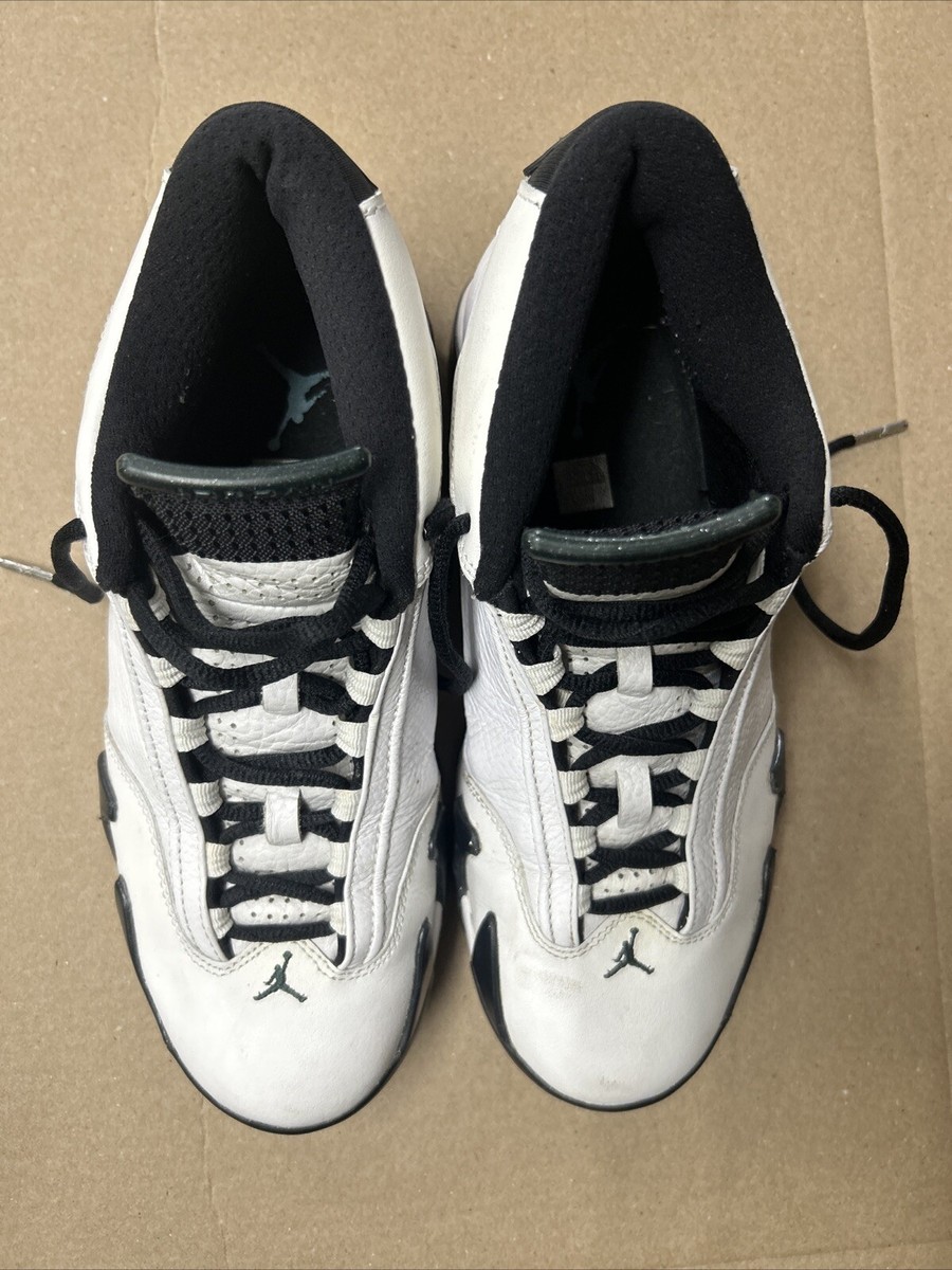 Nike Size 8.5 - Air Jordan 14 Retro 2016 Oxidized Green White