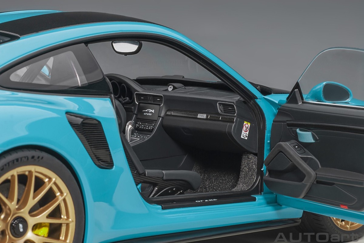 PORSCHE 911 CARRERA GT2 RS 991.2 WEISSACH PACKAGE MIAMI BLUE PORSCHE 911 CARRERA GT2 RS 991.2 WEISSACH PACKAGE MIAMI BLUE