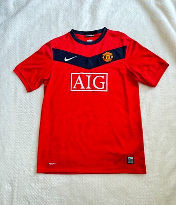 Neu Manchester United Macheda #27 Fußballtrikot XL | Nike AIG Heimtrikot