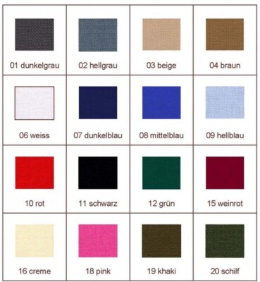 Zephir Aufbügelflicken feiner Stoff viele Farben Patches