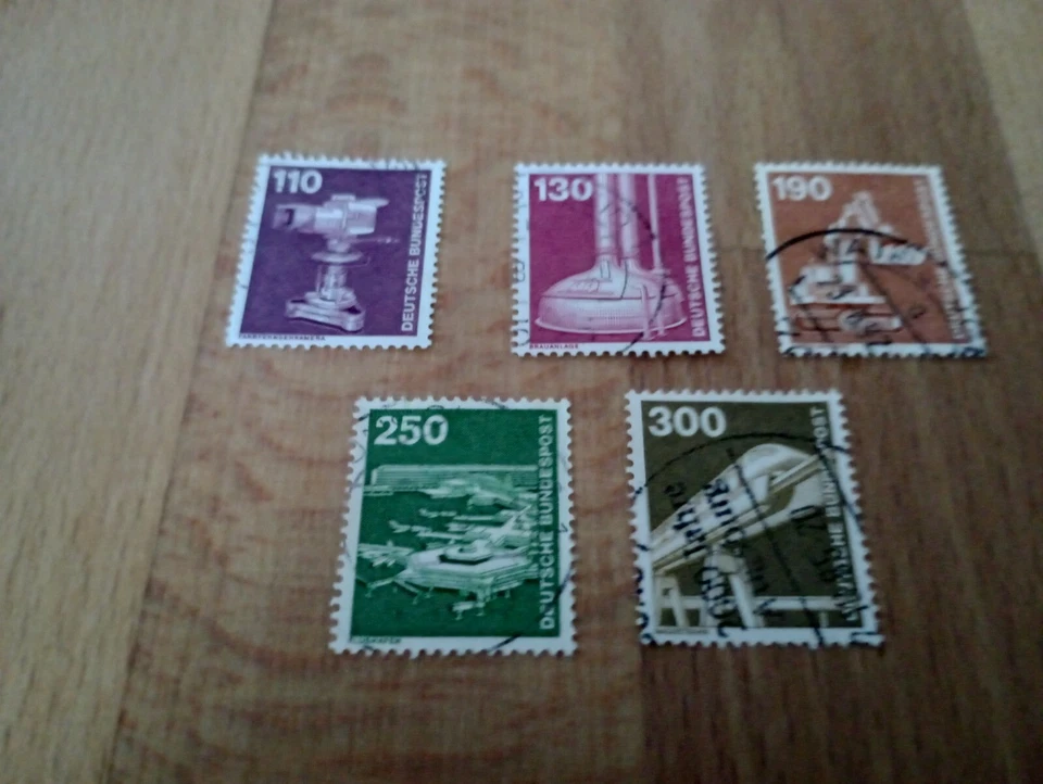 BRD "Industrie u. Technik III " Mi 1134 - 1138 gut gestempelt versandkostenfrei - Bild 1 von 1
