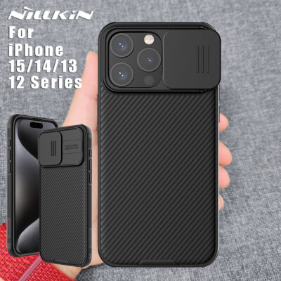 Nillkin for iPhone 15 14 13 12 Pro Max Plus Case Shockproof Heavy Duty Cover
