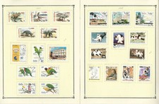 Caribbean Stamp Collection On 24 Scott International Pages 2005-2008 Jfz
