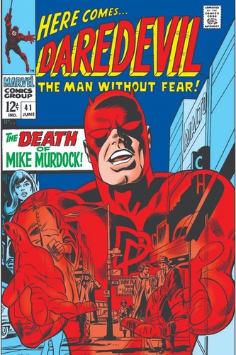 DAREDEVIL #41 COMIC COVER POSTER/DRUCK 8 OPTIONEN KOSTENLOSER VERSAND E79 - Bild 1 von 7