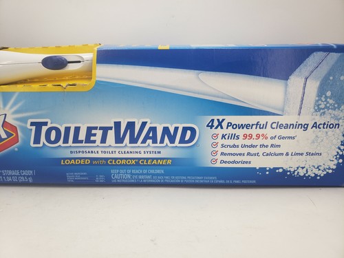CLOROX TOILETWAND DISPOSABLE TOILET CLEANING SYSTEM LOADED WITH CLOROX CLEANER - Picture 6 of 9